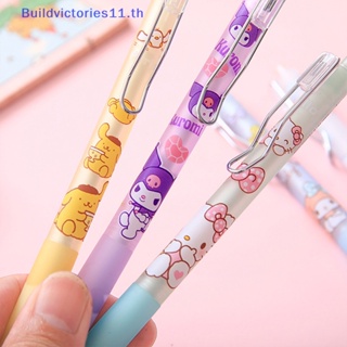 Buildvictories11 ปากกาเจล ลาย Sanrio Hellokitty Mymelody Kuromi Cinnamoroll เครื่องเขียน สําหรับนักเรียน