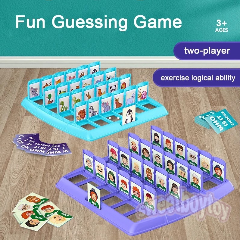 guess-who-ทายสิว่าฉันเป็นใคร-เกมกระดาน-การฝึกความจำ-เกมแม่ลูก-เกมทายตัวละคร-เดาสิว่าฉันเป็นใคร