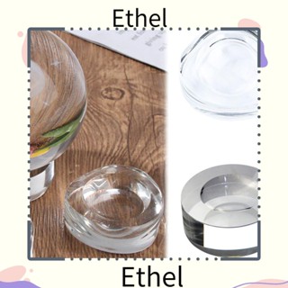 Ethel1 ฐานวางลูกบอลคริสตัล หินโมรา แบบใส