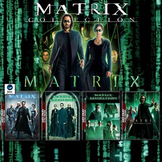 แผ่นบลูเรย์ หนังใหม่ The Matrix ภาค 1-4 Bluray Master เสียงไทย (เสียง ไทย/อังกฤษ ซับ ไทย/อังกฤษ) บลูเรย์หนัง