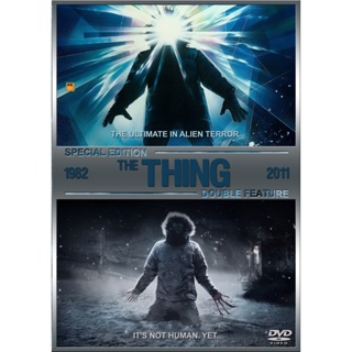 หนัง DVD ออก ใหม่ The Thing ไอ้ตัวเขมือบโลก (1982) The Thing แหวกมฤตยู อสูรใต้โลก (2011) DVD Master เสียงไทย (เสียง ไทย/