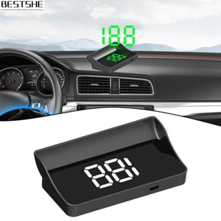 Hud เครื่องวัดระยะทางดิจิทัล GPS วัดความเร็วรถยนต์