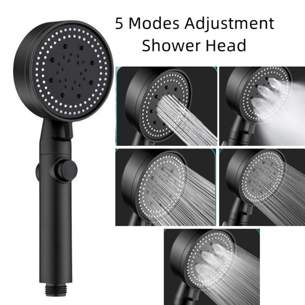 shower-heads-high-pressure-1pc-5-modes-abs-plastic-brand-new-pressurized-shower