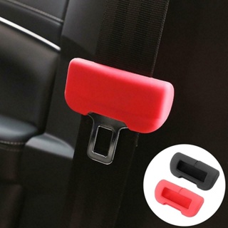 เข็มขัดนิรภัยรถยนต์ สีดํา สําหรับ Tesla Model 3/Y Seatbelt Buckle 2 ชิ้น