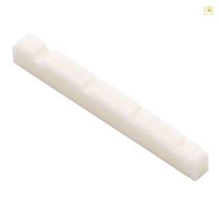 Banana_pie Cattle Bone น็อตสีขาว 38 มม. แบบเปลี่ยน สําหรับกีตาร์ไฟฟ้า เบส 4 สาย
