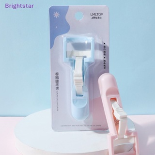 Brightstar ที่ดัดขนตา แบบกด แบบพกพา ยาว เป็นประกาย มืออาชีพ เครื่องมือความงาม เครื่องสําอาง เหมาะกับทุกรูปทรงขนตา ใหม่