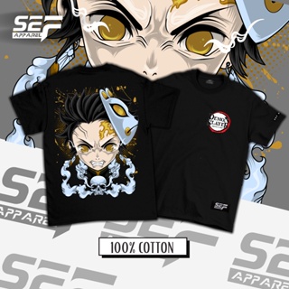 (Official New Store Sales) SEF Apparel Anime Series Batch 11 T shirts TANJIRO DEMON SLAYER_03