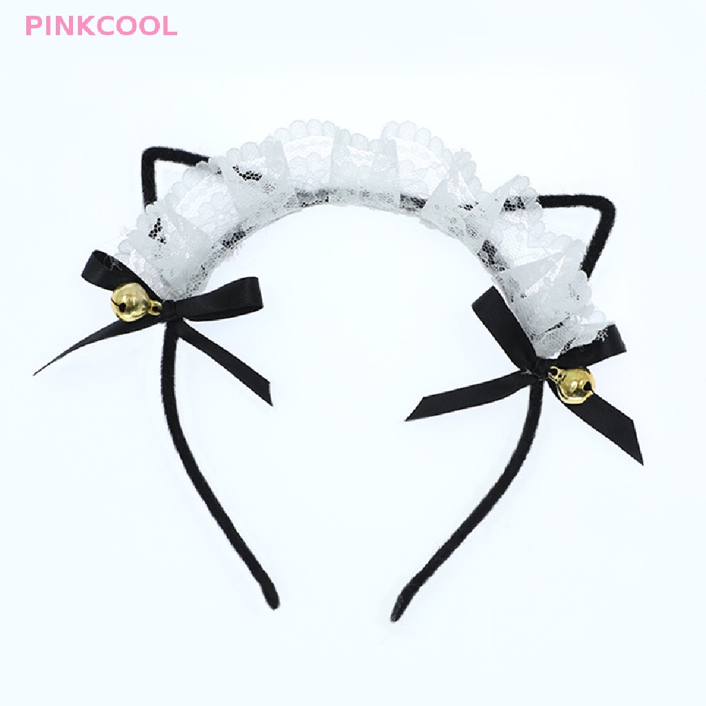 pinkcool-ที่คาดผมหูแมวน่ารัก-โลลิต้า-หวานแหวว-ผ้าโพกศีรษะ-คอสเพลย์-อะนิเมะ-ที่คาดผม-ขายดี