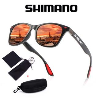 Shimano แว่นตากันแดด เลนส์โพลาไรซ์ UV400 สําหรับขี่จักรยาน ตั้งแคมป์ เดินป่า ตกปลา กีฬากลางแจ้ง