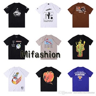 Seasons Hot sale unisex (เสื้อคู่รัก) ราคาถูก การประมวลผลสุ่มส่ง เสื้อยืด แบรนด์ใหม่ อินเทรนด์ ของแท้