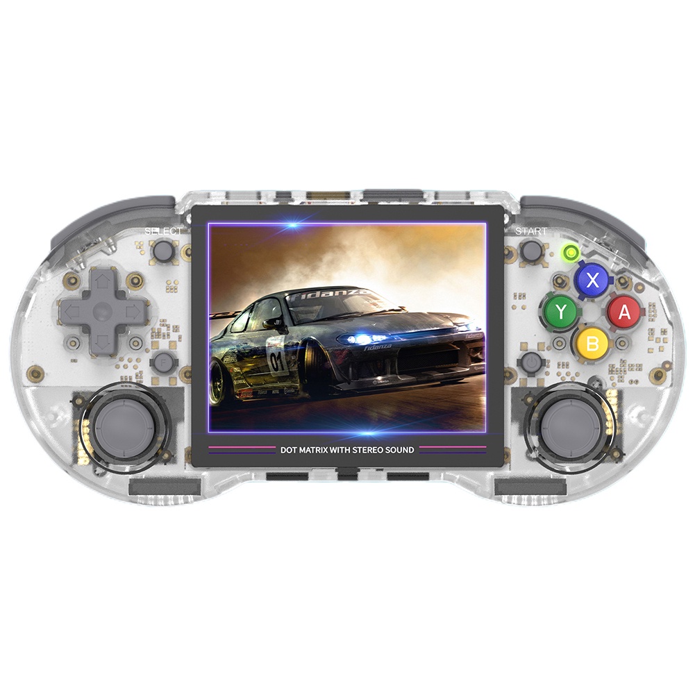 Rg353ps เครื่องเล่นเกมคลาสสิก 3500mA 64 Bit น้ําหนักเบา สําหรับบ้าน ...
