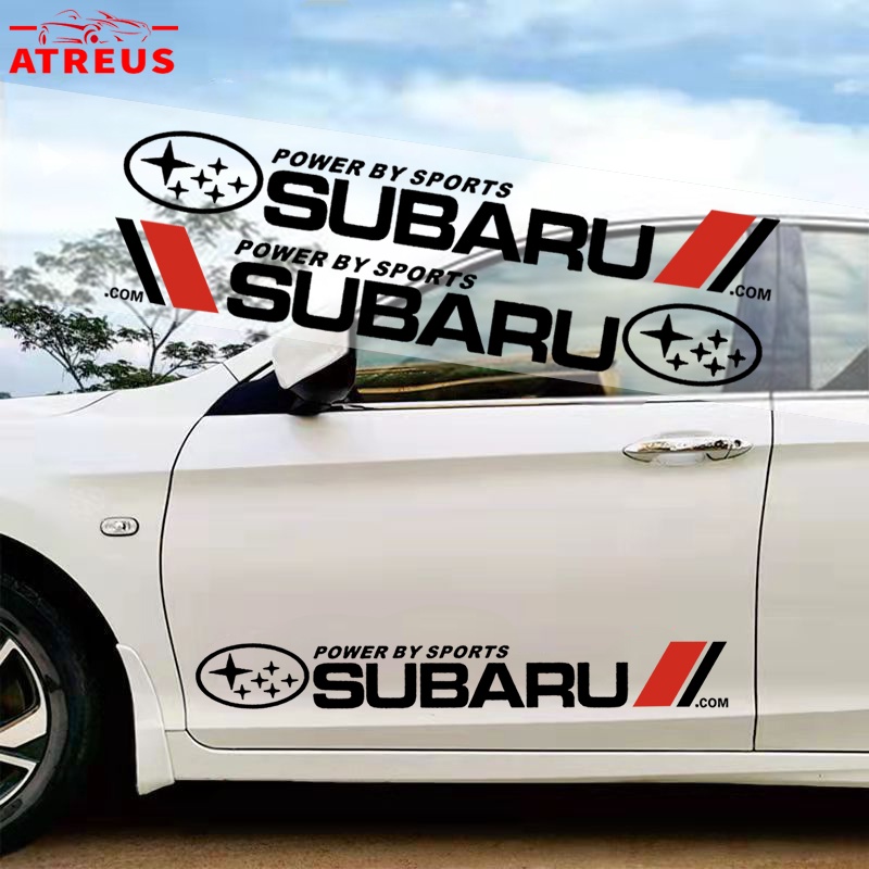 Subaru สติกเกอร์กันรอยขีดข่วน ติดด้านข้างประตูรถยนต์ ป้องกันรอยขีดข่วน ...