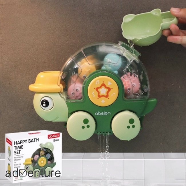 adven-ของเล่นอาบน้ําเด็ก-การ์ตูนเต่าน่ารัก-รถสะเทินน้ําสะเทินบก-ห้องน้ํา-ของเล่นอาบน้ํา-สําหรับเด็กผู้ชาย-เด็กผู้หญิง-ของขวัญวันเกิด