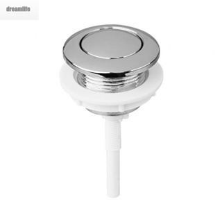 【DREAMLIFE】Bathroom Toilet Push Button Single-Flush Button Toilet Water Tank Button UK