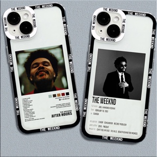 เคสโทรศัพท์มือถือแบบนิ่ม ใส กันกระแทก ลายโปสเตอร์ The Weeknd Minimalist สําหรับ Samsung Galaxy A34 A23 A14 A54 A73 A72 A33 A53 A52 A52S 5G A13 A32 A51 A71 4G Note 20 Ultra