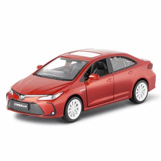 โมเดลรถยนต์ 1:32 Toyota Corolla อัลลอย ของเล่นสําหรับเด็กผู้ชาย ของขวัญวันเกิด