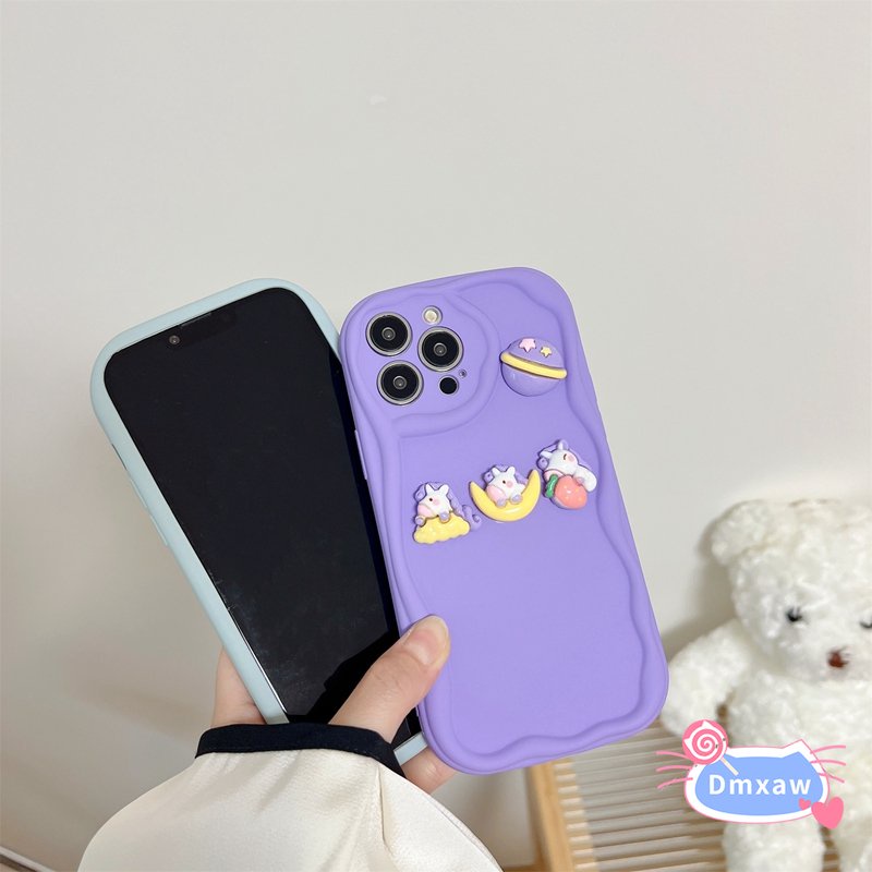 เคสโทรศัพท์มือถือ-ซิลิโคนนิ่ม-ลายยูนิคอร์น-ดาวเคราะห์-กระต่ายอวกาศ-สีมาการอง-สําหรับ-samsung-galaxy-s23-ultra-s23-plus-s23-s22-s22-ultra-s22-s21-plus-s21-s21