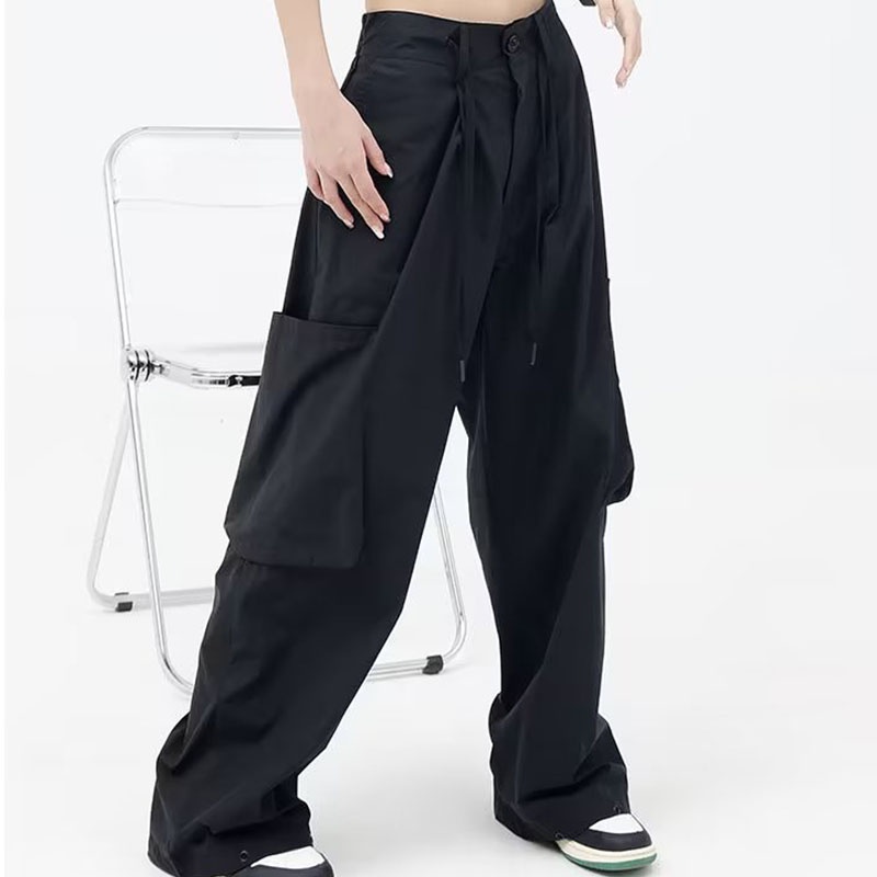 youtang-ชุดลำลองแบรนด์อินเทรนด์ของผู้ชายฤดูใบไม้ร่วงกางเกงขากว้างบางแนวย้อนยุคกางเกงย้อนยุคญี่ปุ่น