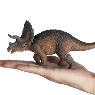 ❤การขายส่งโรงงานอุตสาหกรรม❤ของเล่นโมเดลไดโนเสาร์ Jurassic Mania Movie Solid Battle Damage Big Triceratops Heavy Gun Cavalry เสริมการศึกษาวิทยาศาสตร์ สําหรับเด็ก