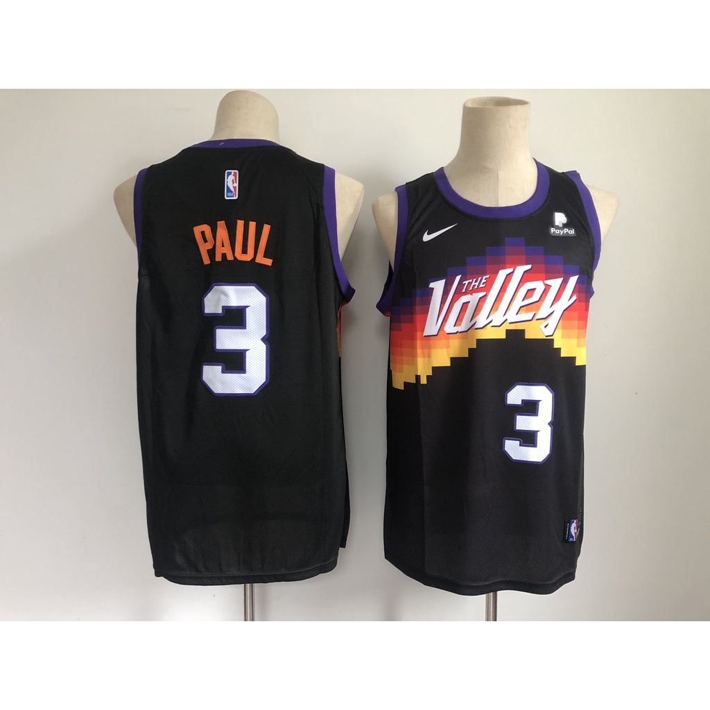 phoenix-suns-3-chris-paul-เสื้อสเวตเตอร์ของเสื้อบาสเก็ตบอล-nba-jersey