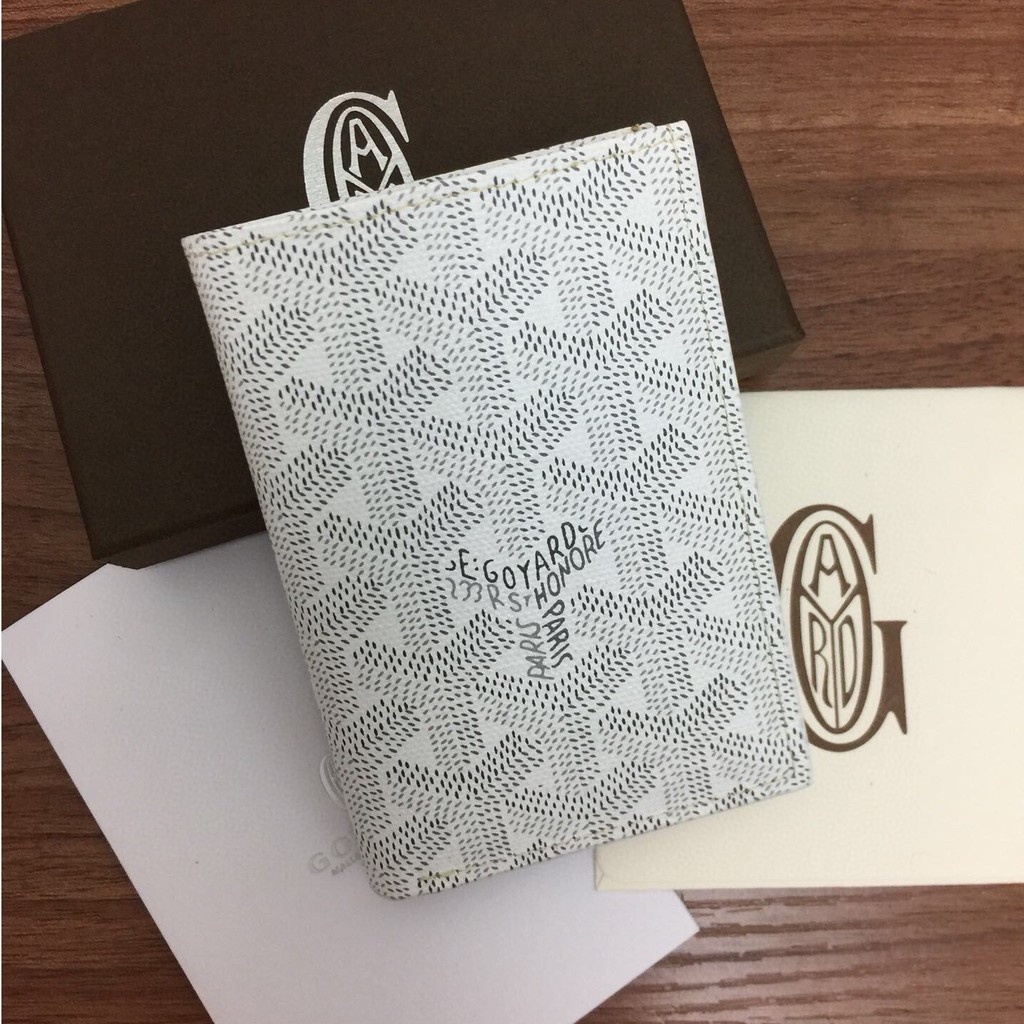 พรี-goyard-cardholders-หนังแท้กระเป๋าสตางค์-แบรนด์เนน-กระเป๋า-บัตรกระเป๋าแฟชั่น