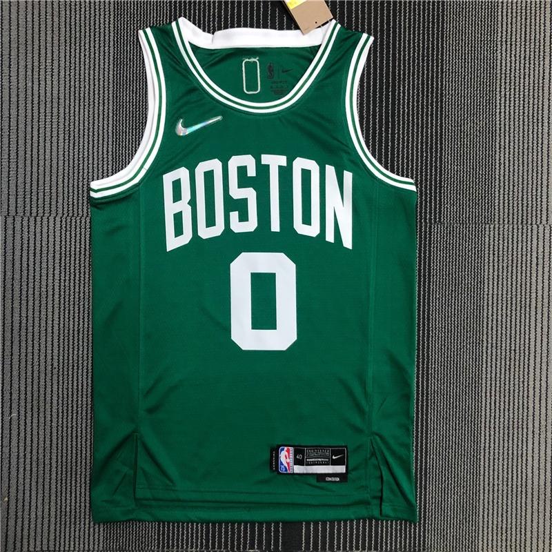 เสื้อกีฬาบาสเก็ตบอล-ลายทีม-boston-celtics-0-jayson-tatum-อเนกประสงค์-สําหรับผู้ชาย-363718