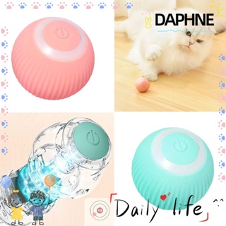 Daphne ของเล่นลูกบอลไฟฟ้า เคลื่อนย้ายได้เอง หลายสี สําหรับแมว