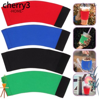 Cherry3 ปลอกหุ้มขวดกาแฟ ผ้านีโอพรีน กันลวก กันน้ํา