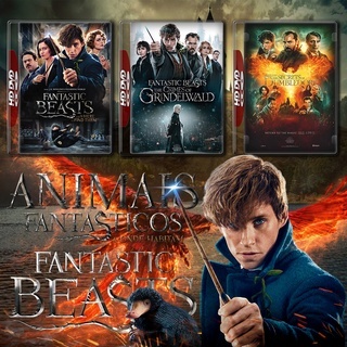 DVD Fantastic Beasts สัตว์มหัศจรรย์ ภาค 1-3 DVD Master เสียงไทย (เสียง ไทย/อังกฤษ | ซับ ไทย/อังกฤษ) หนัง ดีวีดี