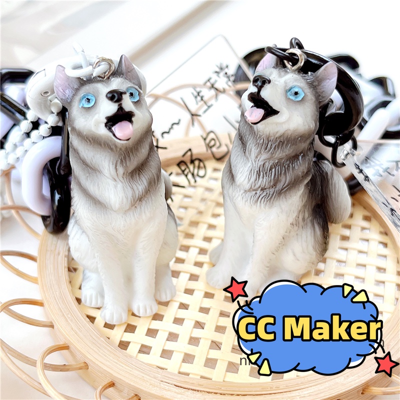 for-oppo-enco-air3-pro-case-cute-siberian-husky-keychain-pendant-oppo-enco-air3-pro-silicone-soft-case-oppo-enco-air2-pro-enco-air3-shockproof-case-protective-cover-cute-bracelet-pendant-oppo-enco-x2-