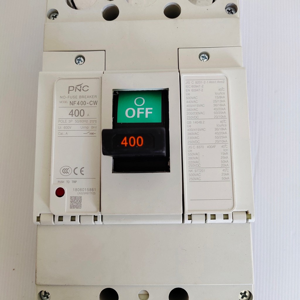 ราคาโรงงาน-ไท-ย-ท-model-nf400cw-3p-เบรคเกอร์-3โพ-no-fuse-breaker-300a-และ-400a-ui600v-uimp-8kv-cat-a-dm