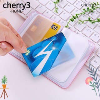 Cherry3 ซองใส่บัตร PVC ประดับโบว์ 12 ช่อง