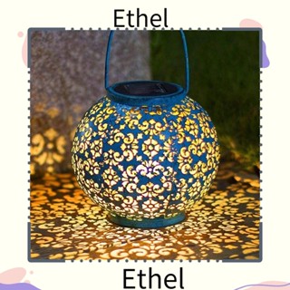 Ethel1 โคมไฟแขวน พลังงานแสงอาทิตย์ สําหรับตกแต่งสวนกลางแจ้ง