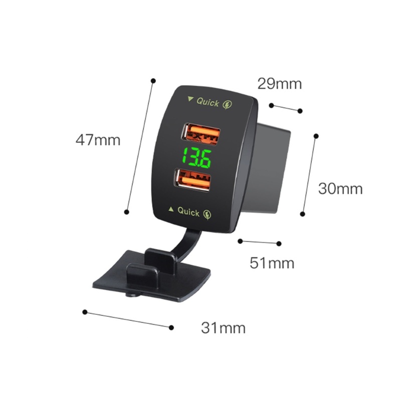 ez-qc3-0-อุปกรณ์ชาร์จ-usb-คู่-ชาร์จเร็ว-สําหรับรถยนต์-รถบรรทุก-เรือ