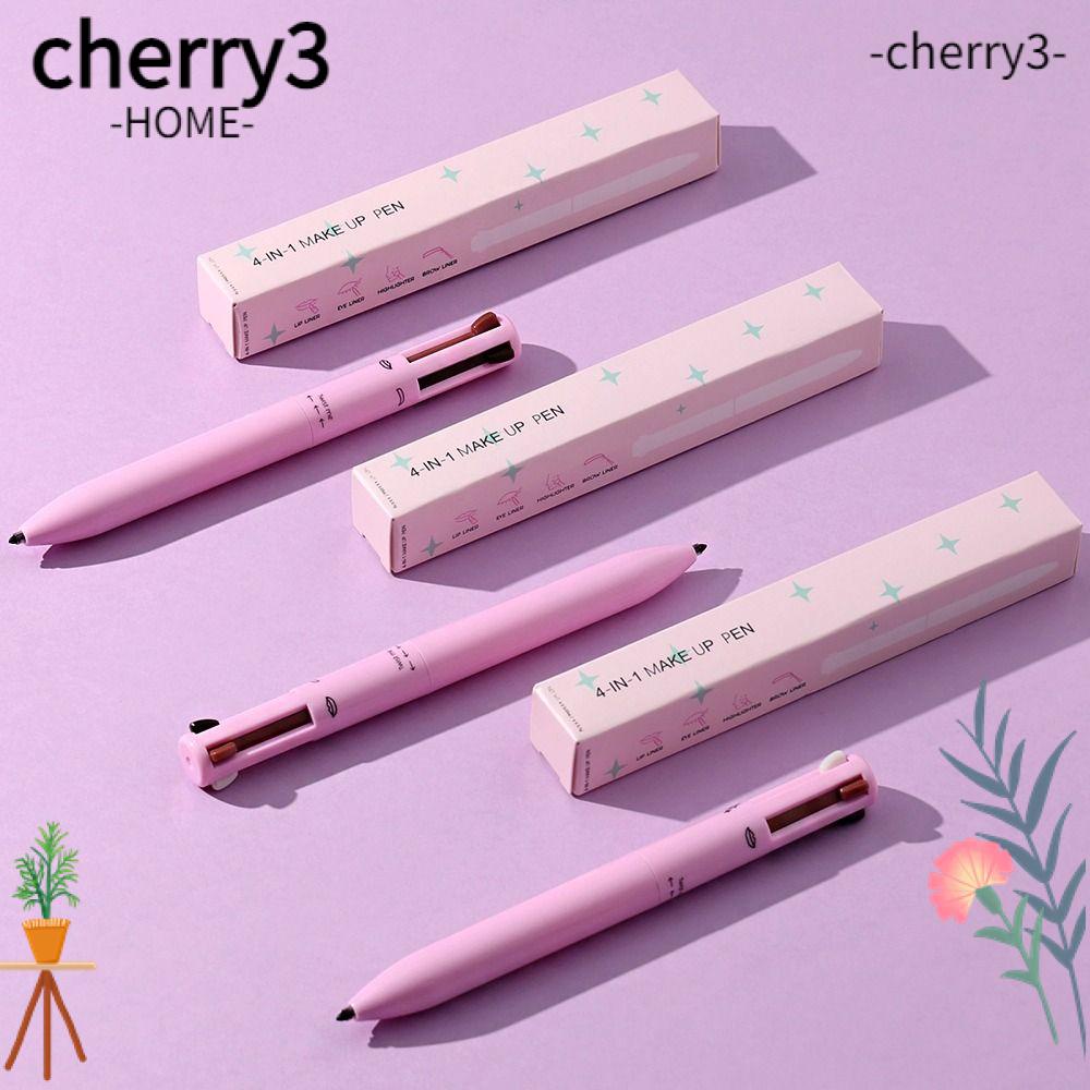 cherry3-4-in-1-อายไลเนอร์-ปากกาเขียนขอบปาก-ติดทนนาน