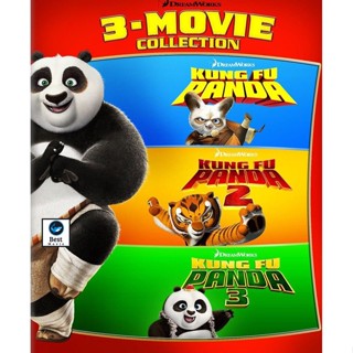 แผ่นดีวีดี หนังใหม่ KUNG FU PANDA กังฟูแพนด้า จอมยุทธ์พลิกล็อค ช็อคยุทธภพ ภาค 1-3 DVD Master เสียงไทย (เสียง ไทย/อังกฤษ