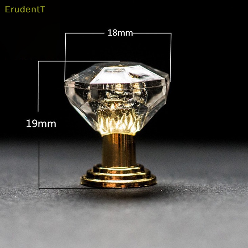 erudentt-ลูกบิดประตู-ลิ้นชัก-อะคริลิค-ประดับเพชร-10-ชิ้น