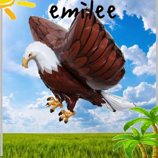 EMILEE ของเล่นเป่าลม รูปนกอินทรีย์ 3D สําหรับตกแต่งปาร์ตี้วันเกิดเด็ก 2 ชิ้น