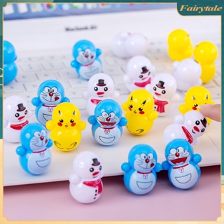 ❀ Mini Tumbler ของเล่นบรรเทาความเครียดสำหรับผู้ใหญ่ Baby Learning To Crawl Early Education Educational Toys Cartoon Cute Mini Ornaments Small Toys For Children