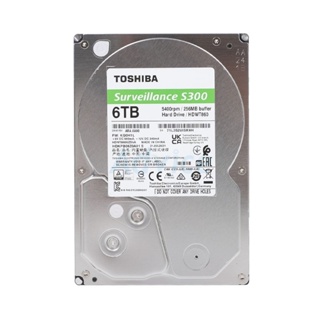 6 TB HDD CCTV TOSHIBA S300 (5400RPM, 256MB, SATA-3, HDWT860UZSVA)