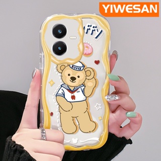 เคสโทรศัพท์มือถือแบบนิ่ม กันกระแทก ลายการ์ตูนหมี Duffy สําหรับ VIVO Y22 Y22s