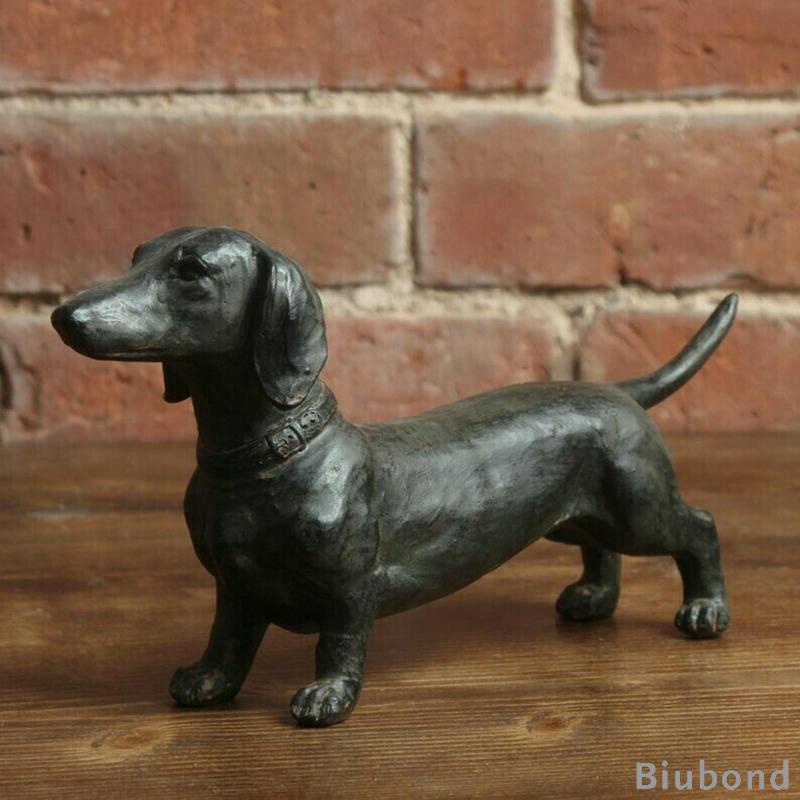 biubond-ฟิกเกอร์เรซิ่น-รูปปั้นสุนัข-อุปกรณ์ประกอบฉาก-สําหรับตกแต่งบ้าน-ลานกลางแจ้ง