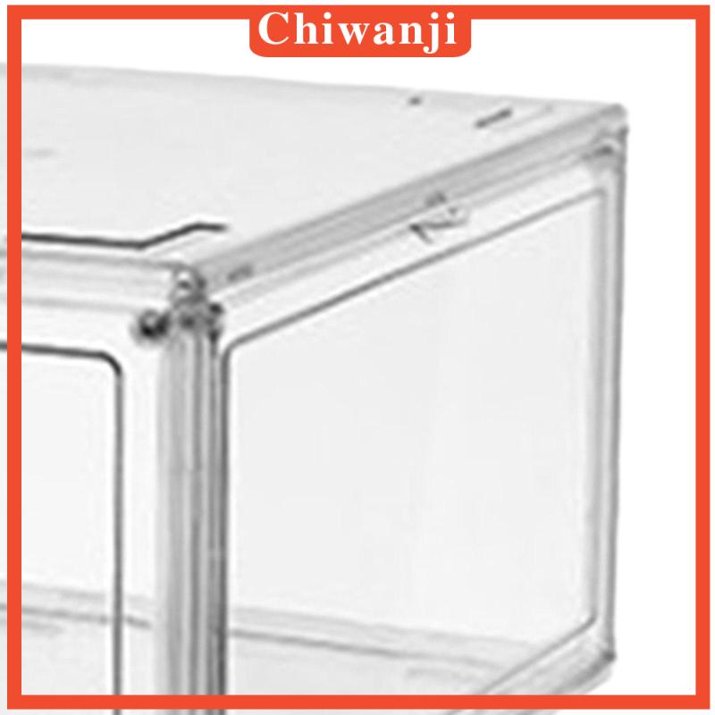 chiwanji-กล่องรองเท้าผ้าใบ-ปิดตู้รองเท้า-สําหรับผู้ชาย-ผู้หญิง-โรงรถ