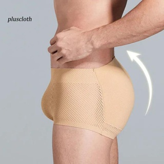 &lt;Pluscloth&gt; กางเกงชั้นในขาสั้น ไร้รอยต่อ ระบายอากาศ ใส่สบาย สําหรับผู้ชาย