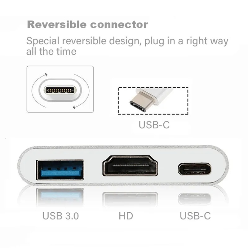 thunderbolt-3-usb-3-1-type-c-เป็น-hdmi-พอร์ตชาร์จ-usb-3-0-pd-3-in-1-สําหรับแล็ปท็อป-macbook-air-ipad-pro