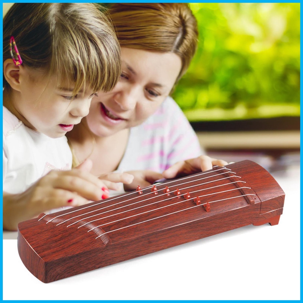 โมเดลเครื่องดนตรี-guzheng-guzheng-ขนาดเล็ก-สไตล์จีน-สําหรับเด็กหัดเล่น