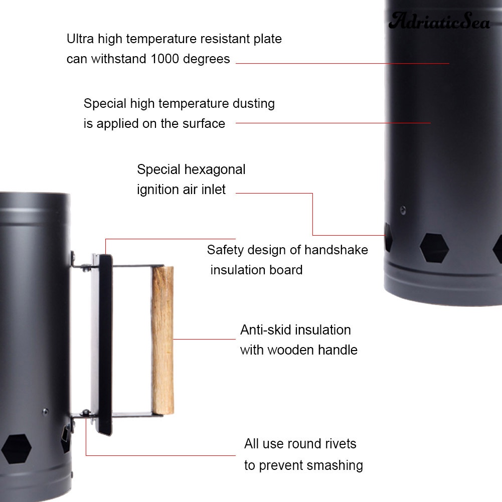 ads-ถังจุดระเบิดถ่าน-แบบชาร์จเร็ว-สําหรับเตาถ่านบาร์บีคิวกลางแจ้ง