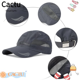 Cactu หมวกเบสบอล กีฬากลางแจ้ง วิ่ง เดินป่า ตั้งแคมป์ กอล์ฟ หมวกเทนนิส