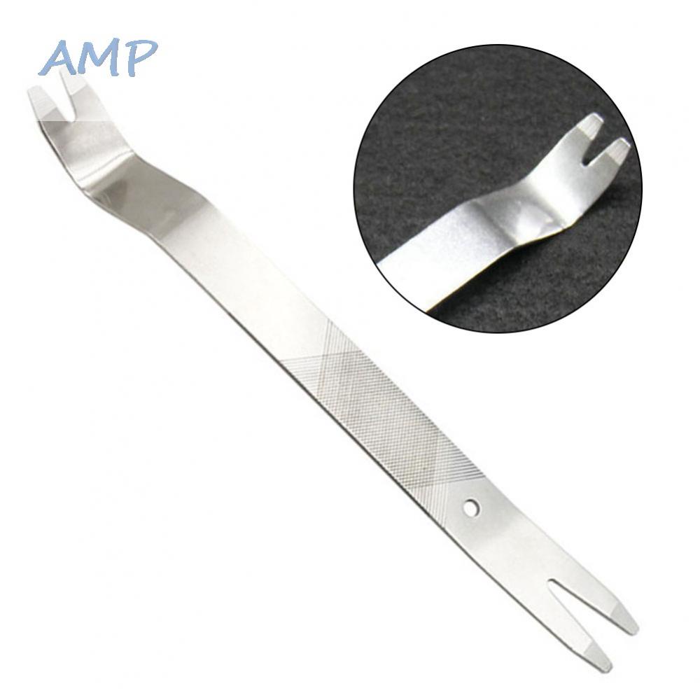 new-8-professional-interior-repair-tool-silver-metal-car-removal-pry-for-radio-removal