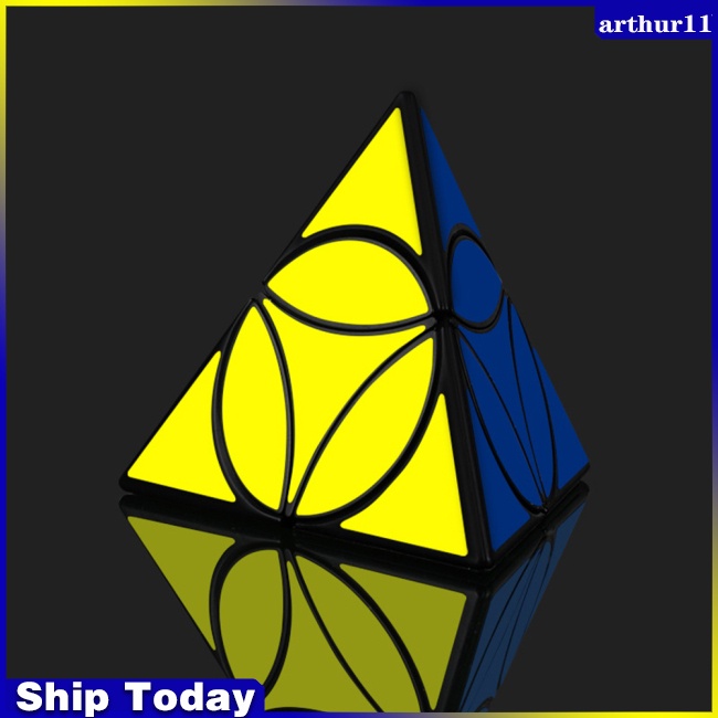 arthur-qiyi-disc-ลูกบาศก์ความเร็วพีระมิด-3x3x3-รูปทรงพิเศษ-ของเล่นเพื่อการศึกษา-สําหรับเด็ก